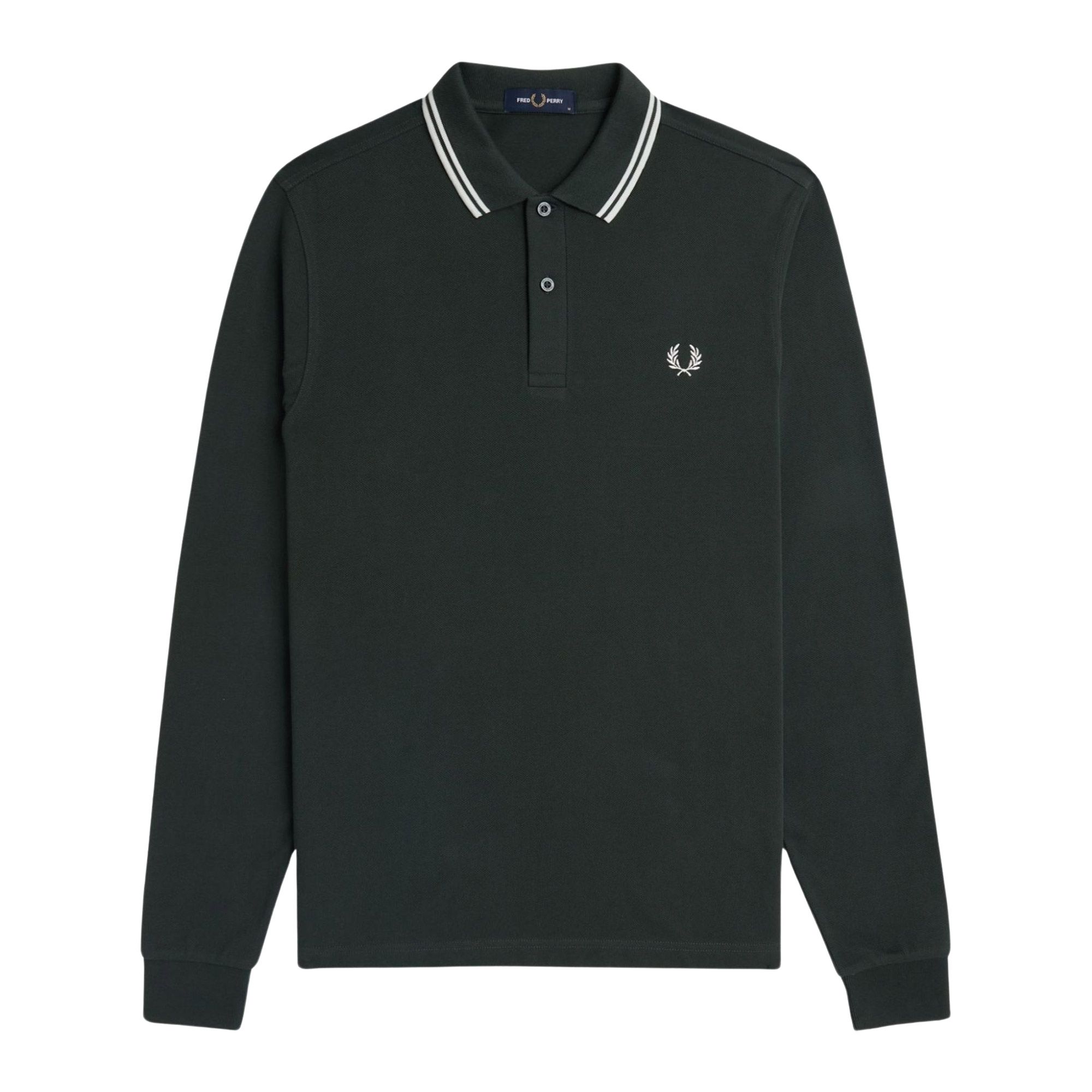 Fred Perry LS Twin Tipped Polo | Plutosport